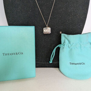 Tiffany & Co. Sterling Silver Nike Women's Marathon I RUN TO BE Necklace 23" NWM